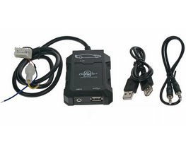Adaptér pro ovládání USB zařízení OEM rádiem Nissan/AUX vstup