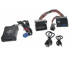 Adaptér pro ovládání USB zařízení OEM rádiem Renault Megane 2008-/AUX vstup