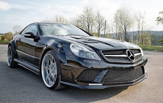 Mercedes SL R230 facelift - Komplet bodykit rozšířený