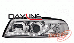 Audi A4 99-01 Přední světla Devil eyes s LED denním svícením