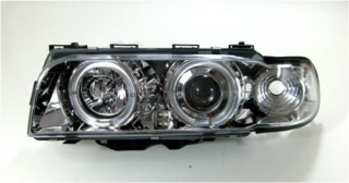 BMW E38 Přední světla provedení Chrom