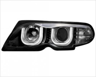 BMW E46 01-03 Lim. Přední světla U Design - Černé