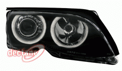 BMW E46 Lim 01-03 4dv Přední světla provedení černá