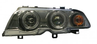 BMW E46 Lim/Touring 98-01 Přední světla provedení Chrom