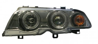 BMW E46 Lim/Touring 98-01 Přední světla provedení Chrom Man