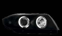 BMW E90 Přední světla black