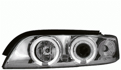 Přední světla BMW E39 Provedení chrom EL.