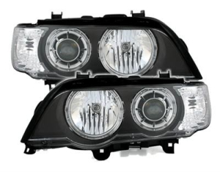Přední světla BMW X5 00-03. Provedení Černé pro XENON