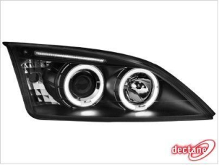 FORD MONDEO MK3 - Přední světla Angel Eyes - Černé