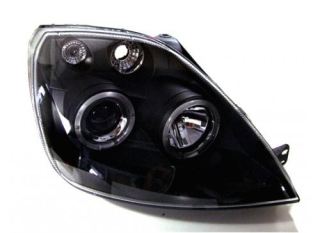 Přední světla Ford Fiesta MK6 2003- Provedení černá