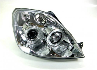 Přední světla Ford Fiesta MK6 2003- Provedení chrom