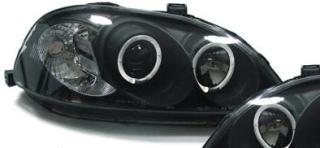 HONDA CIVIC 3D/4D + Coupe 96-99 Přední světla BLACK