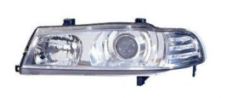 Honda Prelude 92-96 přední jednodílné lampy chrom