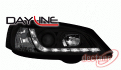 Opel Astra G Přední světla DEVIL EYES provedení Black