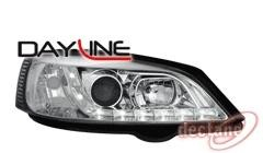 Opel Astra G Přední světla DEVIL EYES provedení Chrom