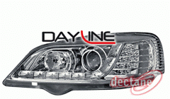 Opel Astra G Přední světla DEVIL EYES s denním svícením