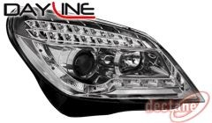Opel Astra H Přední světla DEVIL EYES provedení CHROM