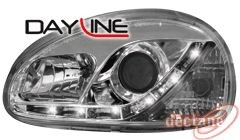Opel Corsa B Přední světla Devil Eyes s LED denním svícením