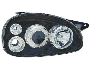Opel Corsa B Přední světla Provedení černá