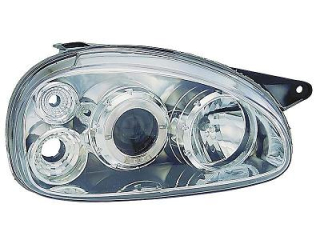 Opel Corsa B Přední světla Provedení chrom