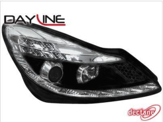 OPEL CORSA D 06- Přední světla Dayline - Černé