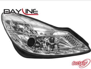 OPEL CORSA D 06- Přední světla Dayline - Chromové