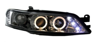 OPEL VECTRA B 96-99 Přední Světla Chrom