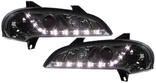 Přední světla Opel Tigra Provedení chrom DEVIL EYES