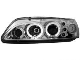Peugeot 306 97-01 Přední světla proveden CHROM JUNYAN
