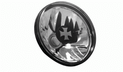Přední lampy VW Golf I Chrom Iron Cross