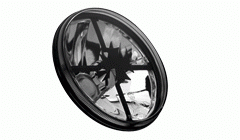 Přední lampy VW Golf I Chrom Iron Cross kříž