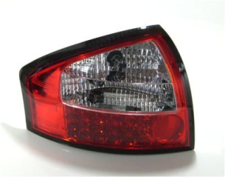 Audi A6 4B Zadní světla LEDkové red/crystal