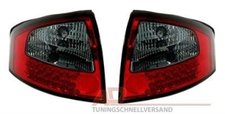 Audi A6 4B Zadní světla LED red/black
