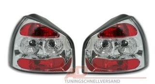 Audi A3 8L - Zadní světla ČIRÉ CHROM II.