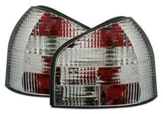 Audi A3 8L - Zadní světla Crystal bílé