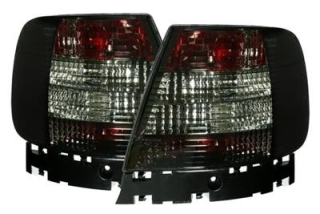 Audi A4 95-98 - zadní čiré lampy KRYSTAL TMAVÉ