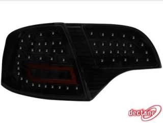Audi A4 Avant B7 05- Zadní lampy Led černé