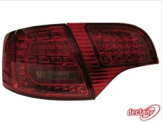 Audi A4 Avant B7 05- Zadní lampy Led červené