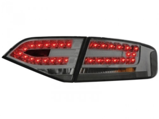 Audi A4 B8 8K Lim. 07+ Zadní čirá světla kouřová LED