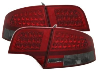 Audi A4 Limusína B7 05- Zadní lampy Led červené kouřové