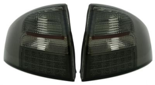 Audi A6 4B Zadní světla LED kouřové krystal