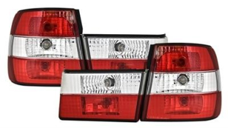 Zadní světla BMW 5 E34 Lim. 85-95 červené/krystalové 01