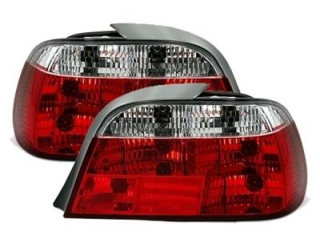 Zadní světla BMW 7 E38 95-03 červené/krystalové