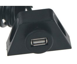 Prodlužovací kabel USB s panelem na palubní desku