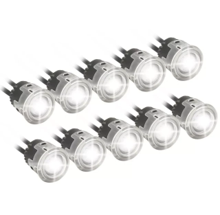 Denní svícení Einparts DRL 402 MINI, 10 LED čoček 23 mm