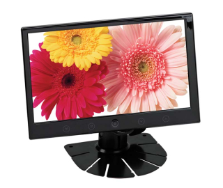 LCD digitální monitor 10" do opěrky s IR vysílačem