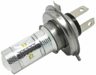 CREE LED žárovka H4 bílá, 12-24V, 30W (6x5W)