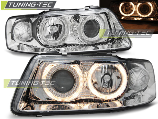 Audi A3 09.00-05.03 Angel Eyes Chrome