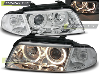 Audi A4 01.99-09.00 Angel Eyes Chrome