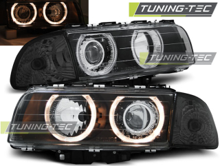 BMW E38 06.94-08.98 H7/H7 Angel Eyes Black